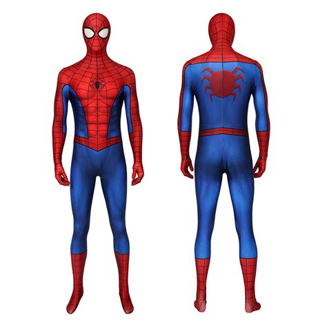 Spiderman Costume Spiderman PS4 Game Cosplay Costume - Champion Cosplay