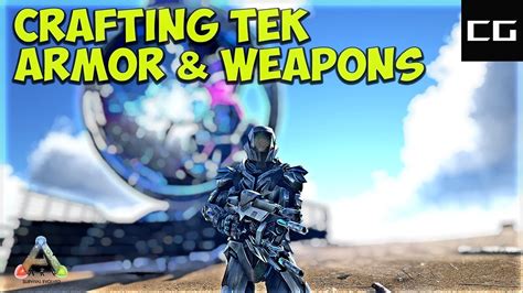 Ark Survival Crafting The Tek Armor - YouTube