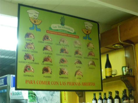 The Uruguayan Empanadas restaurant menu in Punta Del Este! - Don't Stop Living