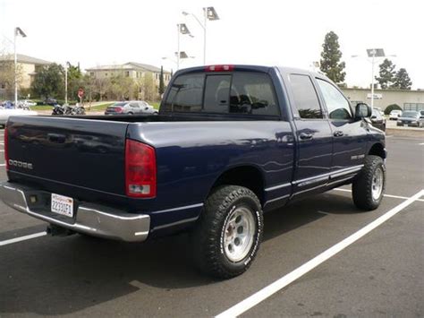 Find used 2002 Dodge Ram 1500 SLT Quad Cab in San Diego, California, United States, for US $7,900.00