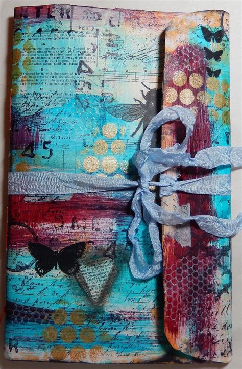 Art Journal creating using a manila envelope by Christy Houser Art ...