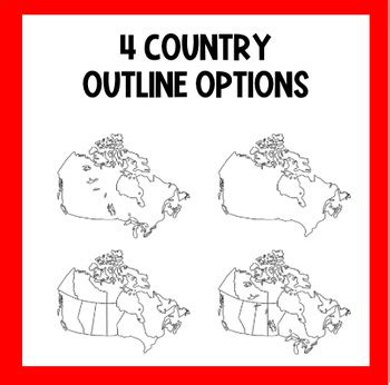 Canada Map Clip Art | Provinces and Territories by Proudly Prairie