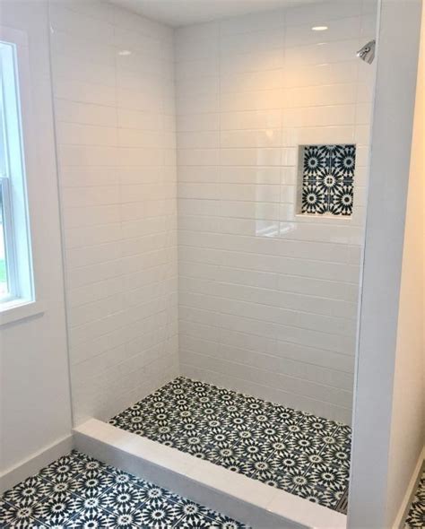 Riad Tile on Instagram: "We often get asked if cement tile can be used on the shower floor. The ...