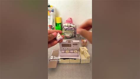 Cash register from ddany crafts #cute #satisfying #unboxing #diy - YouTube