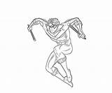 Nightwing robin And batman coloring Pages sketch template