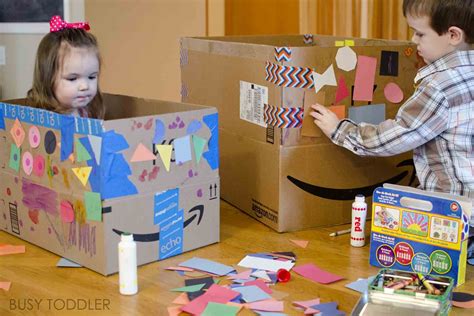 4 Tips for Extreme Box Decorating - Busy Toddler