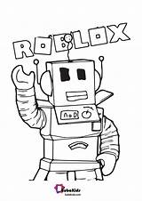Roblox Coloring Page  BubaKidscom sketch template