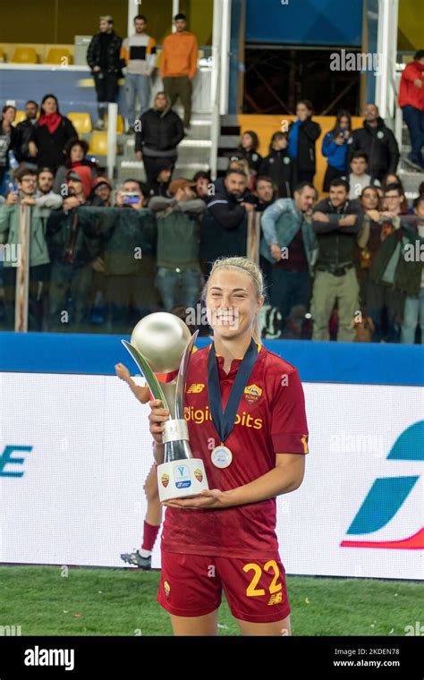 Sophie Roman Haug (Roma Femminile) during the Italian Women Serie A ...