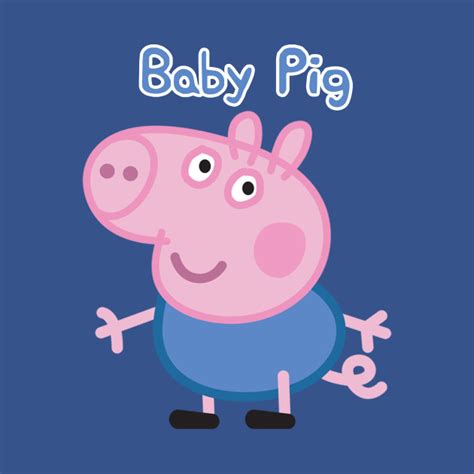 Peppa Pig : Baby Pig - Peppa Pig - Kids T-Shirt | TeePublic