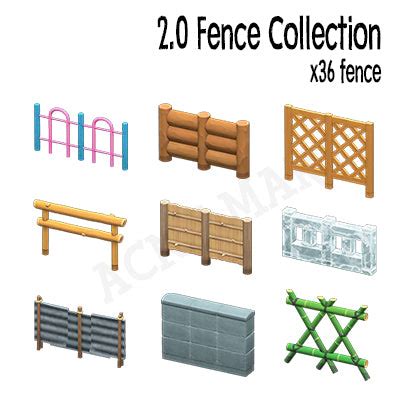 All 2.0 Fence Buy Items Animal Crossing Store ACNH | Nook Shopping ...