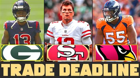 NFL Trades That Could Happen By The Deadline | 2022 NFL Trade Deadline ...