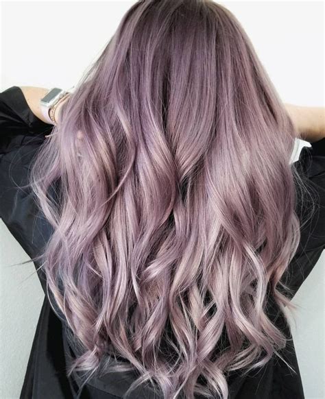 Dusty Lavender @fanola @f18hair @guytang_mydentity | Lilac hair ...