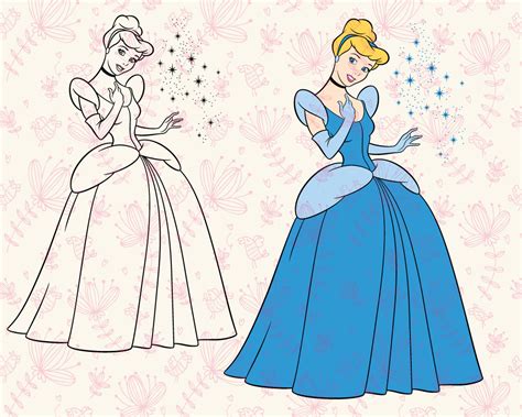 Cinderella Card Svg