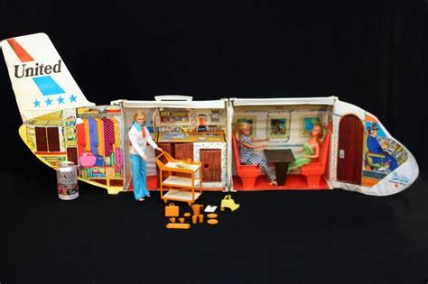 Vintage 1972 Barbie Friend Ship United Airplane Play Set by | Etsy ...