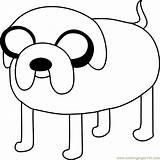 Adventure Time Jake Colouring Pages Page 2 Sketch Coloring sketch template