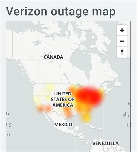 Verizon Outage today : Mobile service down in many locations again ...