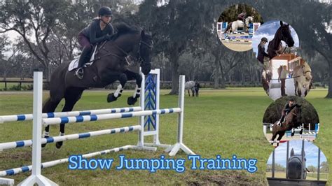 Show Jumping Training- Vlog - YouTube