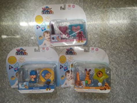 New Pocoyo Bath Fun Traceables Figures (Pocoyo Elly Loula) | #4605437062