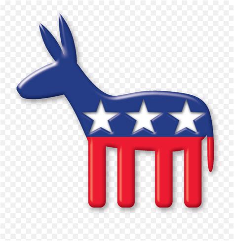 Democratic Party Symbol No Background Emoji,Donkey Emoji - free ...