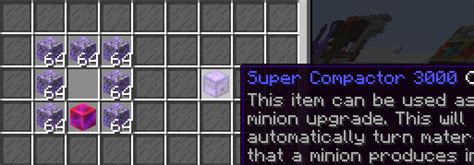 Finally i can craft my first Super Compactor : r/HypixelSkyblock