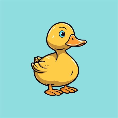 Premium Vector Vector Cute Duck Cartoon Illustration - vrogue.co