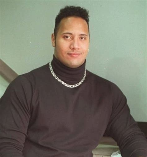 Dwayne The Rock Johnson Turtleneck Costume