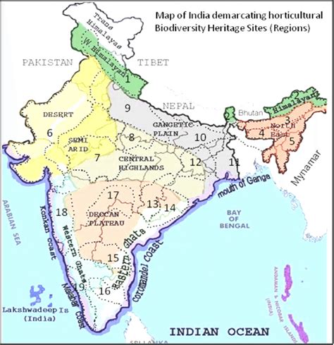 1: Location and Extent of Various Horticultural Biodiversity Heritage... | Download Scientific ...