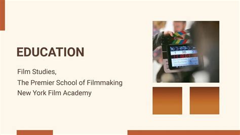 Filmmaker Portfolio Presentation Template in PowerPoint, Apple Keynote ...