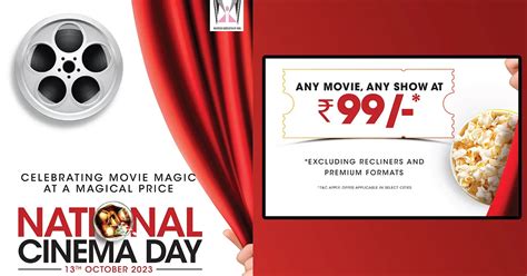 National Cinema Day 2023: Grab Your Tickets at ₹99 » Reveal That