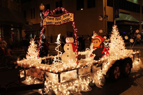 We Like Her: Our Christmas Parade Float - The Beginning