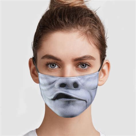 Twilight Zone – The Eye Of The Beholder Face Mask | Allbluetees