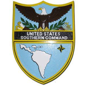 US Southern Command Emblem – American Plaque Company – Military Plaques, emblems, seals,shadow ...