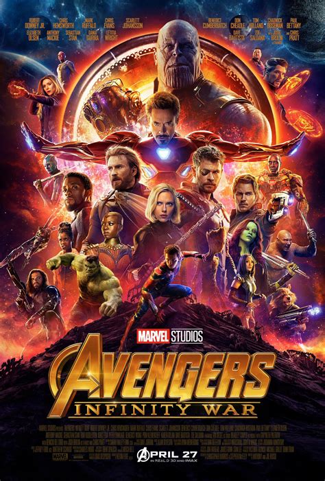 Avengers: Infinity War Poster Pits the MCU vs. Thanos