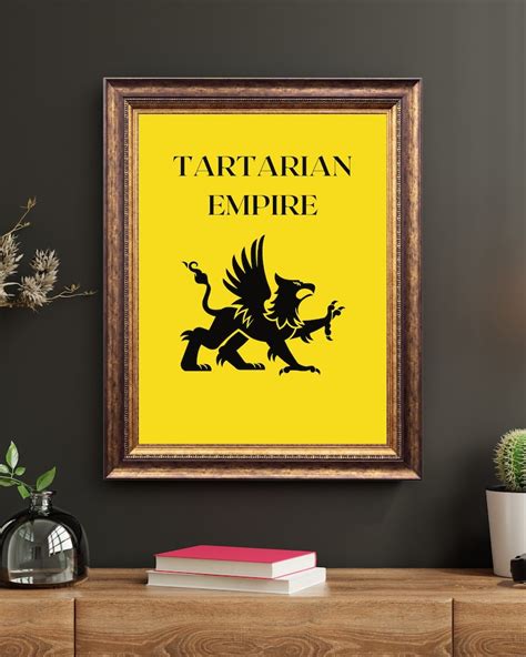 Tartary Empire Flag Tartaria Printable Poster - Etsy