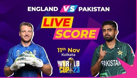 Pakistan vs England live score, ICC World Cup 2023 - International ...