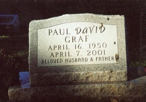 Paul David Graf - Actor. He is best remembered for his role as 'Officer Eugene Tackleberry' in ...