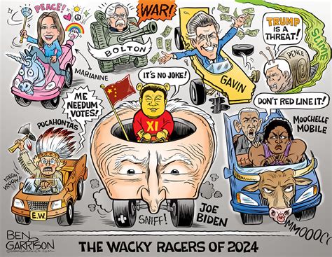 Thea Tan on Twitter: "THE WACKY U.S. PRESIDENTIAL CANDIDATES 2024.... WHO MIGHT RUN... SO FAR: 1 ...