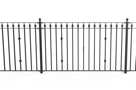 Railings - Nottingham - Style 31B - Wrought Iron Railing