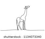 Giraffe Outline Illustration Free Stock Photo - Public Domain Pictures