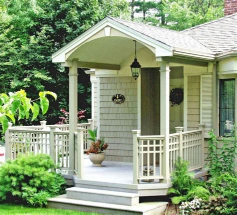 47 Cool Small Front Porch Design Ideas - DigsDigs