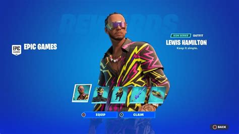 Fortnite'a Bir Yıldız Daha Ekleniyor: Lewis Hamilton! - Tamindir