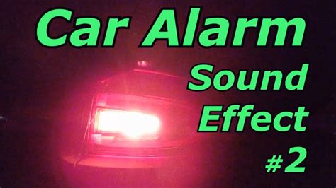 Car Alarm Sound Effect Car Alarm Horn and Siren Sound Effect 2 - YouTube