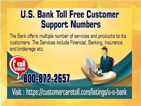 U.S. Bank Toll Free Customer Support Numbers