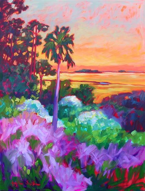 Sunset and Sweetgrass, Kiawah, South Carolina. Painting by Betty Anglin Smith, Anglin Smith Fine ...
