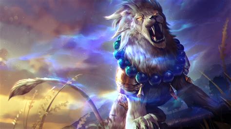 1920x1080 Lion Roar Colorful Fantasy Artwork 1080P Laptop Full HD Wallpaper, HD Fantasy 4K ...