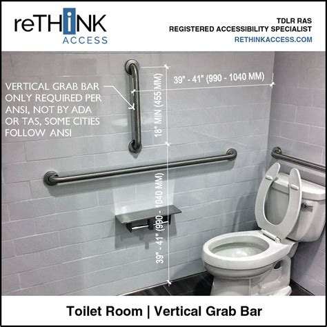 Grab Bars Accessible Bathroom Plan