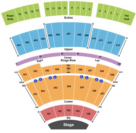 The Theatre at Grand Prairie Seating Chart - Dallas