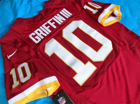 Football: Griffin III Washington Redskins Home Jersey. Brand New.