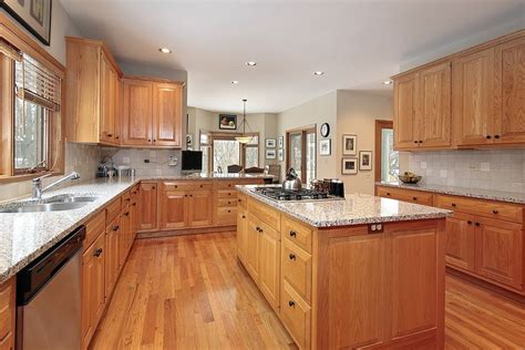 Granite Countertops With Light Wood Cabinets – Countertops Ideas