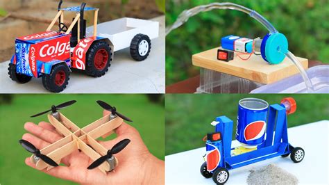 4 Amazing Things You Can Make At Home | Awesome DIY Toys | Homemade Inventions - YouTube